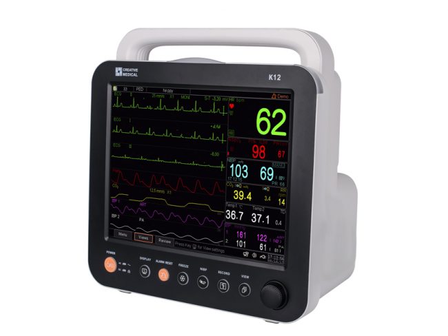 MONITOR MULTIPARÂMETRO K12 05 PARAMETROS BÁSICOS